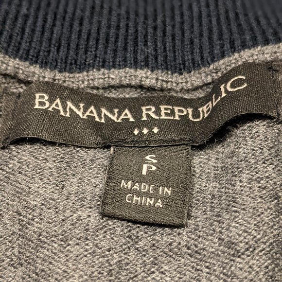Banana Republic Factory 1/4 Zip Sweater - Picture 4 of 5